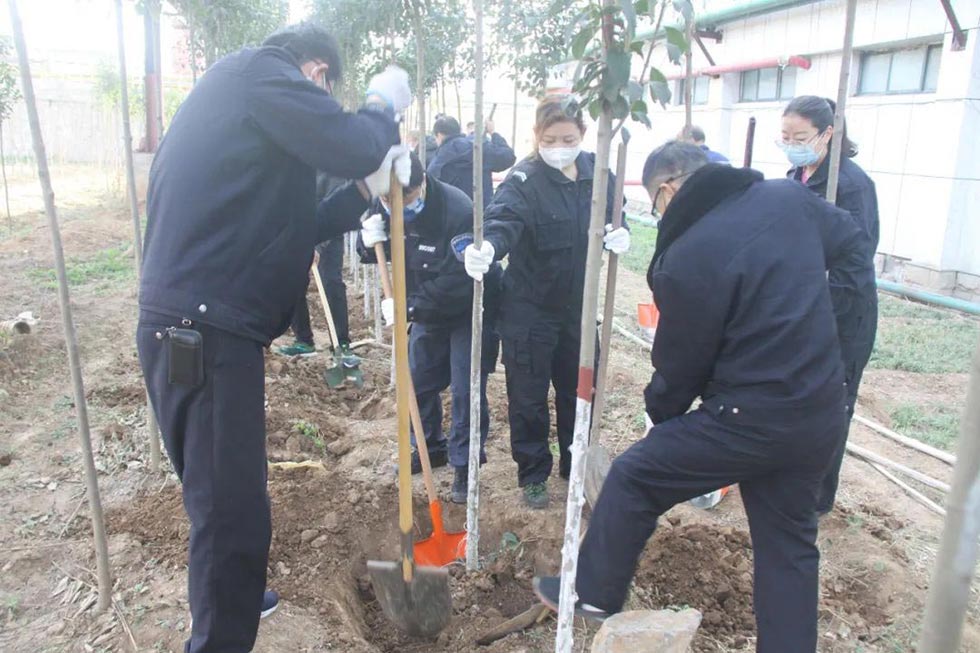 沖床廠植樹活動(dòng)